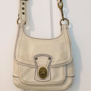 Vintage Coach Saddle Bag.